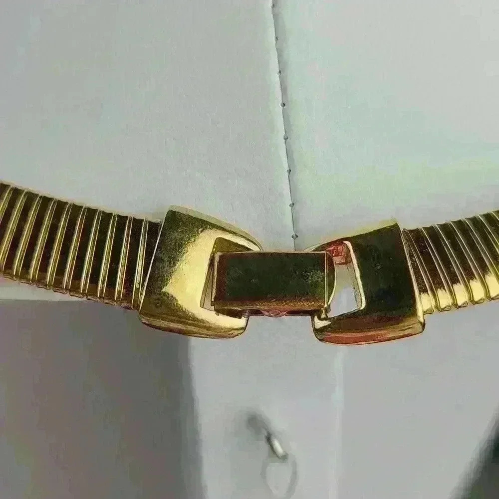Vintage Napier Gold Tone / Gold Plated necklaces set of 3 - Picture 10 of 16